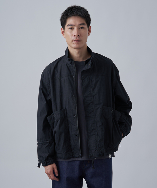 B.C STOCK(ベーセーストック)の「ミリタリーハイカージャケット(ミリタリージャケット・メンズ・ブラック/カーキ/ベージュ・FREE)」の2枚目の写真