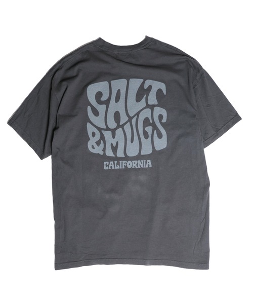 SALT&MUGS(ソルトアンドマグス)の「Psyche Logo 25 Tee(Tシャツ/カットソー・メンズ・ブラック/ホワイト/オレンジ・MEDIUM/LARGE/X-LARGE)」の2枚目の写真