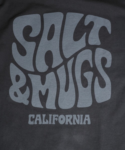 SALT&MUGS(ソルトアンドマグス)の「Psyche Logo 25 Tee(Tシャツ/カットソー・メンズ・ブラック/ホワイト/オレンジ・MEDIUM/LARGE/X-LARGE)」の7枚目の写真