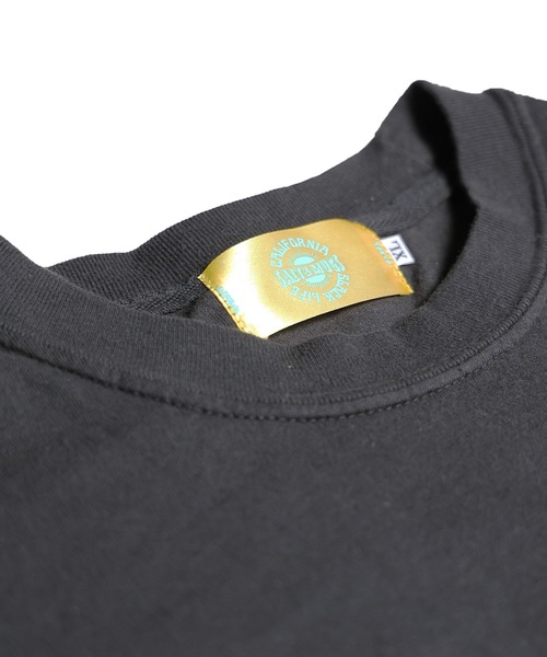 SALT&MUGS(ソルトアンドマグス)の「Psyche Logo 25 Tee(Tシャツ/カットソー・メンズ・ブラック/ホワイト/オレンジ・MEDIUM/LARGE/X-LARGE)」の9枚目の写真