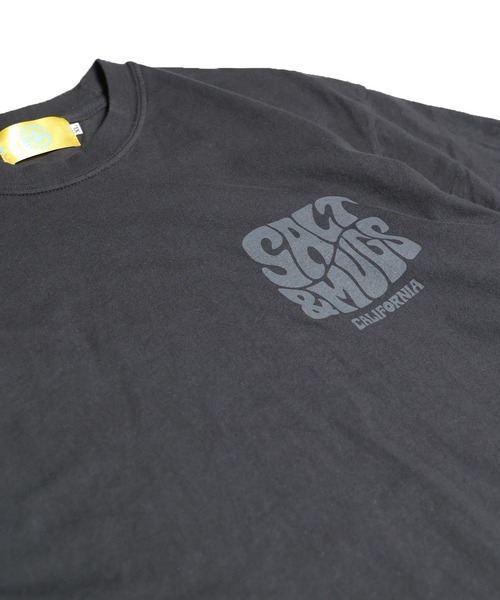 SALT&MUGS(ソルトアンドマグス)の「Psyche Logo 25 Tee(Tシャツ/カットソー・メンズ・ブラック/ホワイト/オレンジ・MEDIUM/LARGE/X-LARGE)」の10枚目の写真
