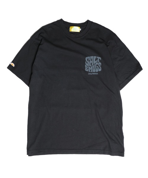 SALT&MUGS(ソルトアンドマグス)の「Psyche Logo 25 Tee(Tシャツ/カットソー・メンズ・ブラック/ホワイト/オレンジ・MEDIUM/LARGE/X-LARGE)」の5枚目の写真