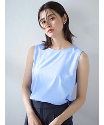 シャツ/ブラウス（ブルー・ネイビー/青色系・シルク）ファッション通販