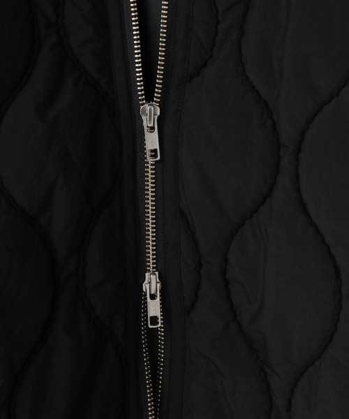 LOWRYS FARM（ローリーズファーム）の「キルティングミドルブルゾン　579778（ブルゾン・レディース・アイボリー/ブラック・FREE）」の10枚目の写真