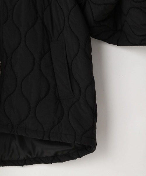 LOWRYS FARM（ローリーズファーム）の「キルティングミドルブルゾン　579778（ブルゾン・レディース・アイボリー/ブラック・FREE）」の13枚目の写真