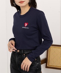 ハート ロゴ」に該当するTシャツ/カットソー（長袖 / 刺繍