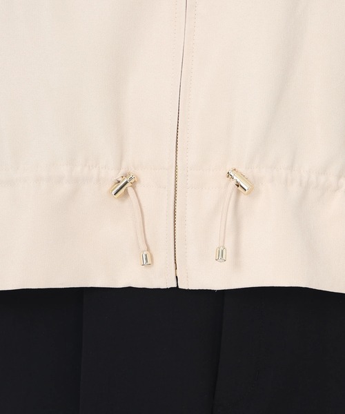 STRAWBERRY-FIELDS（ストロベリーフィールズ）の「ライトコーデュロイ_ライトコーデュロイブルゾン（シャツ/ブラウス・レディース・オフホワイト/モカ・2）」の9枚目の写真