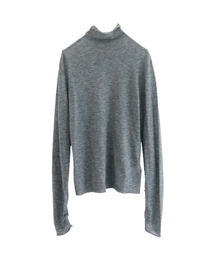 Marilyn Moon | 16g sheer wool high neck knit(ニット/セーター)