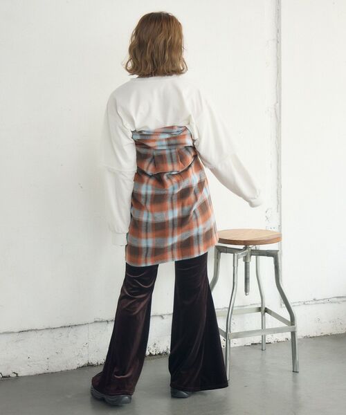 RETRO GIRL（レトロガール）の「ベロアフレアPT（その他パンツ・レディース・ベージュ/ブラウン/ブラック・FREE）」の9枚目の写真