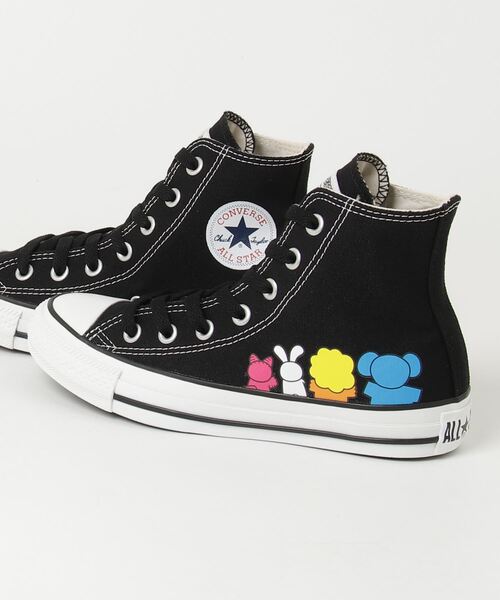 CONVERSE（コンバース）の「CONVERSE コンバース ALL STAR HI TABEKKO DOUBUTSU オールスター ＨＩ たべっ子どうぶつ 31315260（スニーカー・レディース・ブラック系その他・23.5cm/24.0cm/24.5cm/23.0cm）」の4枚目の写真