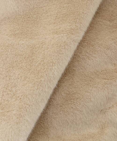 le.coeur blanc（ルクールブラン）の「ファーフードベスト（その他アウター・レディース・アイボリー/ダークブラウン・38）」の17枚目の写真