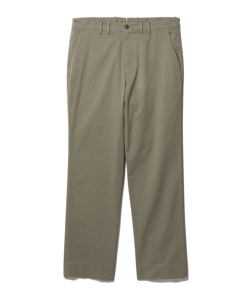 ESTNATION（エストネーション）の「ESTNATION / コットンツイル トラウザーズ（スラックス・メンズ・オリーブ/ホワイト・48/50/46）」の11枚目の写真