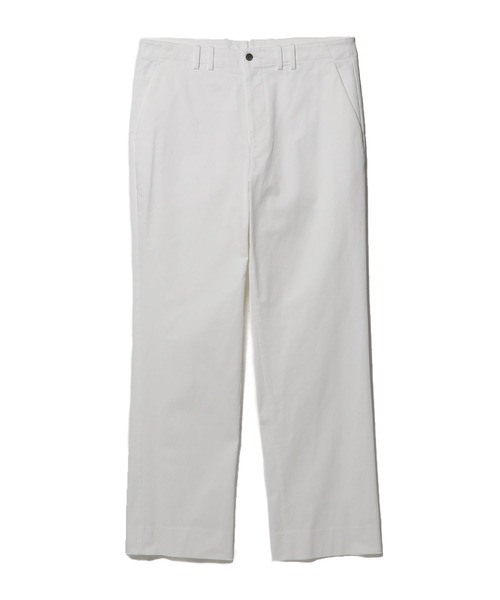 ESTNATION（エストネーション）の「ESTNATION / コットンツイル トラウザーズ（スラックス・メンズ・オリーブ/ホワイト・48/50/46）」の9枚目の写真