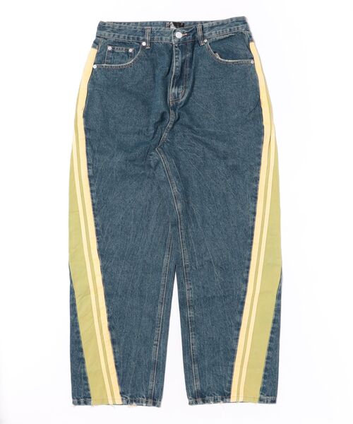 SIS(エスアイエス)の「SIS/エスアイエス/LINE Denim Pants(デニムパンツ・レディース・ブルー/ブラック・L/M)」の14枚目の写真
