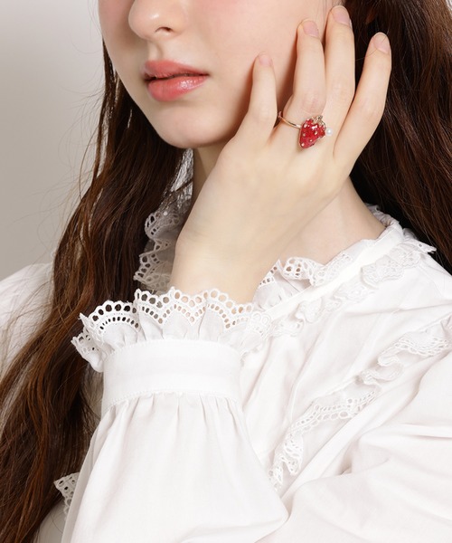 MILK（ミルク）の「Berry パール リング（リング・レディース・C/A/B・M/S）」の2枚目の写真