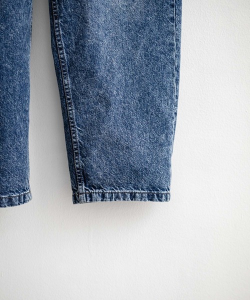 HANES（ヘインズ）の「Hanes ワイドフィット5ポケットテーパードデニムパンツ（デニムパンツ・メンズ・ライトブルー/ブルー/ネイビー・S/M/L/LL）」の6枚目の写真