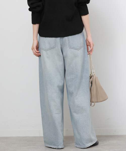 JOURNAL STANDARD relume（ジャーナルスタンダード　レリューム）の「《WEB限定追加5》バギーデニム（デニムパンツ・レディース・サックスブルー・36/38）」の8枚目の写真