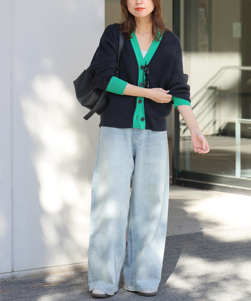 JOURNAL STANDARD relume（ジャーナルスタンダード　レリューム）の「《WEB限定追加5》バギーデニム（デニムパンツ・レディース・サックスブルー・36/38）」の9枚目の写真