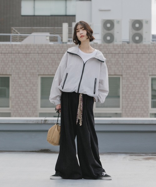 AO2(アオズ)の「Leopard-print belted wide-leg pants / レオパード柄ベルト付き ワイドパンツ(その他パンツ・レディース・ブラウン/ブラック・FREE)」の8枚目の写真