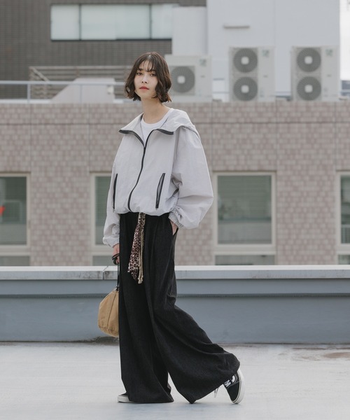 AO2(アオズ)の「Leopard-print belted wide-leg pants / レオパード柄ベルト付き ワイドパンツ(その他パンツ・レディース・ブラウン/ブラック・FREE)」の9枚目の写真