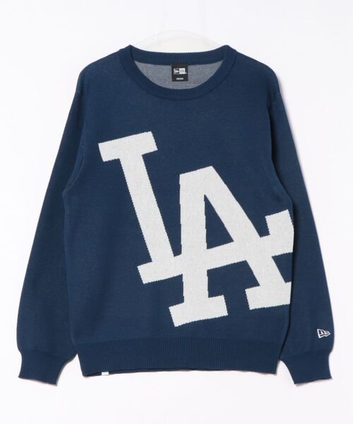 NEW ERA(ニューエラ)の「NEW ERA GOLF/ニューエラゴルフ ニット/セーター MLB 14669875/14669878(ニット/セーター・メンズ・グレー/ネイビー・M/L/XL)」の13枚目の写真