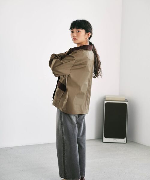 STRATA(エストラータ)の「2wayカラーハンティングジャケット 【低身長・小柄女性】(その他アウター・レディース・ブラウン/ベージュ・ONE SIZE)」の18枚目の写真
