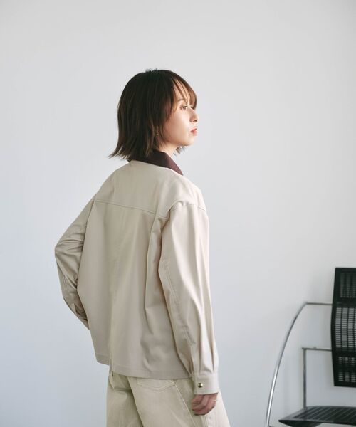 STRATA(エストラータ)の「2wayカラーハンティングジャケット 【低身長・小柄女性】(その他アウター・レディース・ブラウン/ベージュ・ONE SIZE)」の22枚目の写真