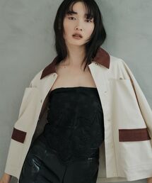 STRATA（エストラータ）の「2wayカラーハンティングジャケット 【低身長・小柄女性】（その他アウター）」