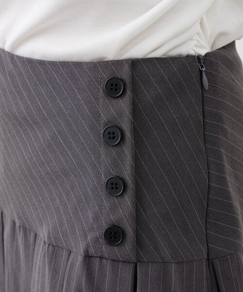 mline（エムライン）の「[mline]ストライプスカート（スカート・レディース・ネイビー/グレー・2/1）」の16枚目の写真