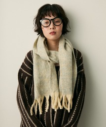 full/fill.（フルフィル）の「mix fringe muffler / ミックスフリンジマフラー（マフラー）」