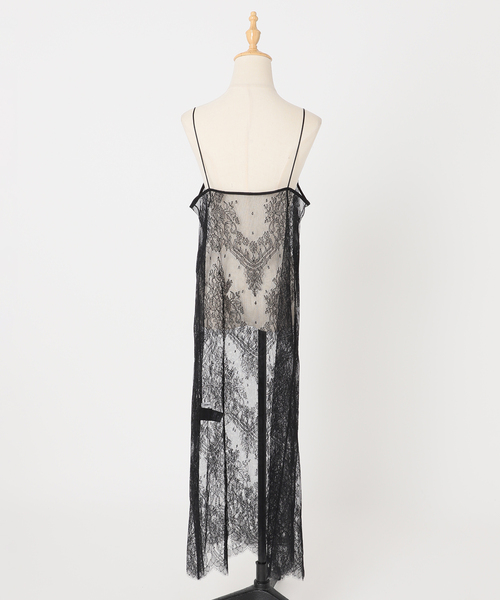 EVERYDAY I LIKE.（エヴリディアイライク）の「*レースキャミソールドレス（ワンピース・レディース・ブラック・FREE）」の17枚目の写真