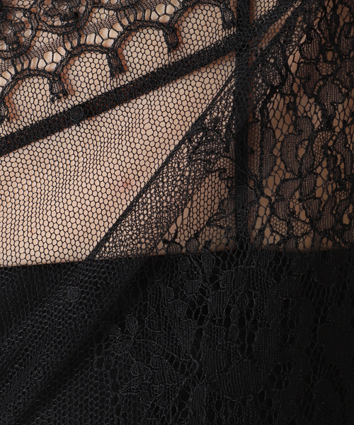 EVERYDAY I LIKE.（エヴリディアイライク）の「*レースキャミソールドレス（ワンピース・レディース・ブラック・FREE）」の19枚目の写真