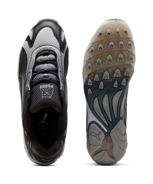 PUMA（プーマ）の「PUMA PUMA x RIPNDIP INHALE（プーマ プーマ x RIPNDIP インへイル）（スニーカー・メンズ・ブラック系・23cm/23.5cm/24cm/24.5cm/25cm/25.5cm/26cm/26.5cm/27cm/27.5cm/28cm/28.5cm/29cm）」の4枚目の写真