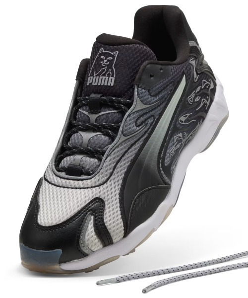 PUMA（プーマ）の「PUMA PUMA x RIPNDIP INHALE（プーマ プーマ x RIPNDIP インへイル）（スニーカー・メンズ・ブラック系・23cm/23.5cm/24cm/24.5cm/25cm/25.5cm/26cm/26.5cm/27cm/27.5cm/28cm/28.5cm/29cm）」の5枚目の写真
