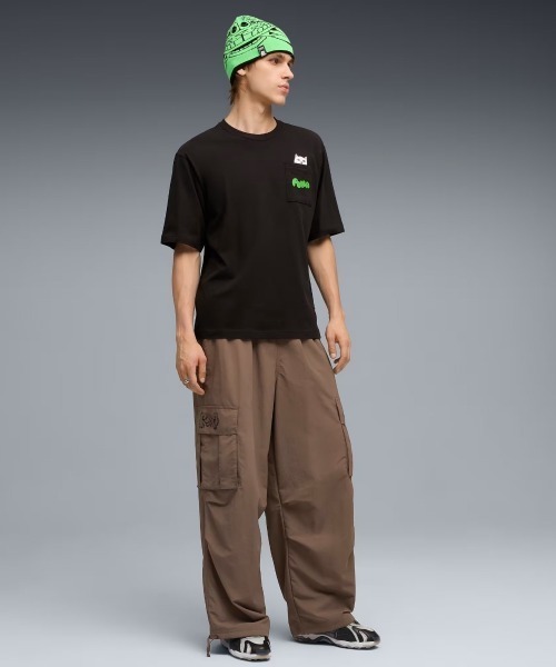 PUMA（プーマ）の「PUMA PUMA x RIPNDIP INHALE（プーマ プーマ x RIPNDIP インへイル）（スニーカー・メンズ・ブラック系・23cm/23.5cm/24cm/24.5cm/25cm/25.5cm/26cm/26.5cm/27cm/27.5cm/28cm/28.5cm/29cm）」の7枚目の写真