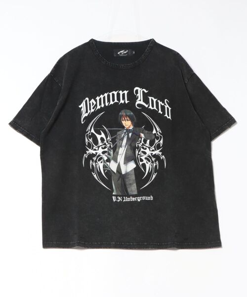 ＪＵＧＬＡＮＳ（ユグランス）の「【P.N.UNDERGROUND/ピー.エヌ アンダーグラウンド】ディアブロダメージTEE（Tシャツ/カットソー・メンズ・ホワイト/ブラック/グレー・L/M）」の3枚目の写真
