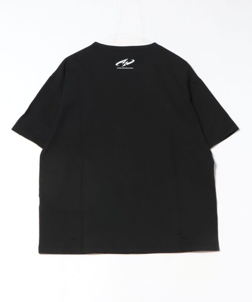 ＪＵＧＬＡＮＳ（ユグランス）の「【P.N.UNDERGROUND/ピー.エヌ アンダーグラウンド】ディアブロダメージTEE（Tシャツ/カットソー・メンズ・ホワイト/ブラック/グレー・L/M）」の4枚目の写真