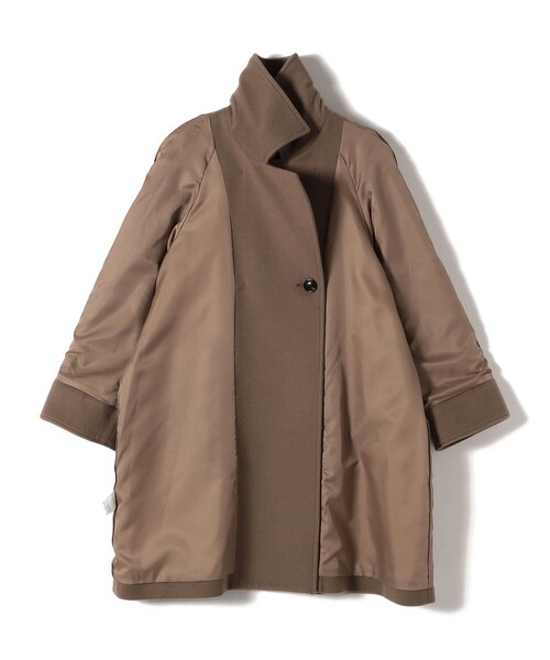 SHIPS Colors:SUPER100 ラグランスリーブ ダブルボタン コート