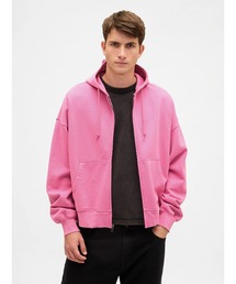 セール】パーカー（ピンク/桃色系・ジップアップ）ファッション