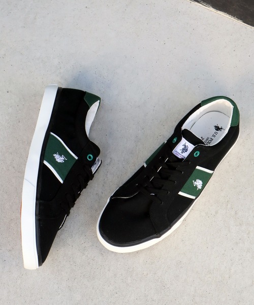 U.S. POLO ASSN.(ユーエスポロアッスン)の「【U.S. POLO ASSN./ユーエスポロアッスン】ワンポイント コートソールスニーカー(スニーカー・メンズ・ホワイト/ブラック・25.5cm/26.5cm/27.5cm/25.0cm/26.0cm/27.0cm/28.0cm)」の10枚目の写真