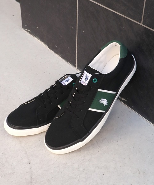U.S. POLO ASSN.(ユーエスポロアッスン)の「【U.S. POLO ASSN./ユーエスポロアッスン】ワンポイント コートソールスニーカー(スニーカー・メンズ・ホワイト/ブラック・25.5cm/26.5cm/27.5cm/25.0cm/26.0cm/27.0cm/28.0cm)」の11枚目の写真
