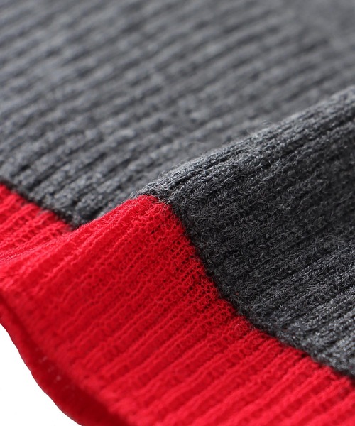DRESSLAVE（ドレスレイブ）の「layered V neck pullover(レイヤードVネックプルオーバー)（ニット/セーター・レディース・チャコールグレー/イエロー/ベージュ/ライトグレー・38）」の15枚目の写真