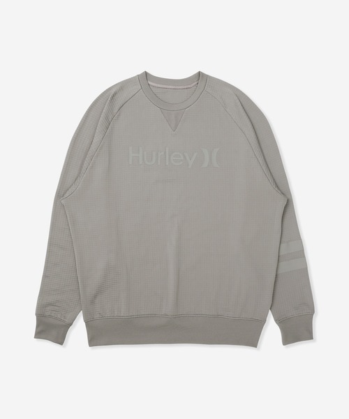 Hurley （ハーレー）の「【Hurley:ハーレー】ワッフルインナー　ゴルフ　スノボー　スキー　吸水速乾　WAFFLE INNER OVRSZD OAO CREW（Tシャツ/カットソー・メンズ・ブラック/ネイビー/オフホワイト/カーキブラウン・SMALL/MEDIUM/LARGE/X-LARGE）」の3枚目の写真