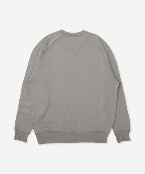 Hurley （ハーレー）の「【Hurley:ハーレー】ワッフルインナー　ゴルフ　スノボー　スキー　吸水速乾　WAFFLE INNER OVRSZD OAO CREW（Tシャツ/カットソー・メンズ・ブラック/ネイビー/オフホワイト/カーキブラウン・SMALL/MEDIUM/LARGE/X-LARGE）」の18枚目の写真