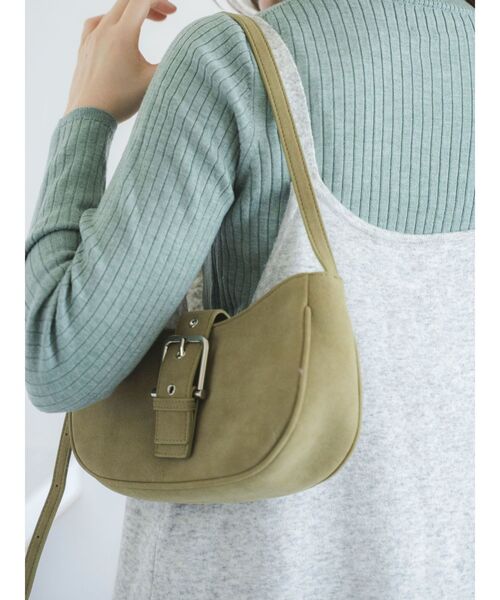 Ungrid（アングリッド）の「フェイクスウェードハンドバッグ（ハンドバッグ・レディース・ベージュ/カーキ・FREE）」の16枚目の写真