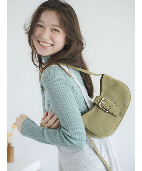 Ungrid（アングリッド）の「フェイクスウェードハンドバッグ（ハンドバッグ・レディース・ベージュ/カーキ・FREE）」の17枚目の写真