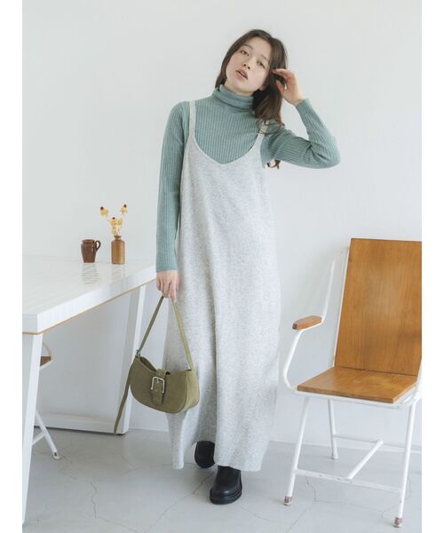 Ungrid（アングリッド）の「フェイクスウェードハンドバッグ（ハンドバッグ・レディース・ベージュ/カーキ・FREE）」の3枚目の写真