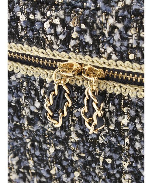 SNIDEL（スナイデル）の「バリエバニティーバッグ（ハンドバッグ・レディース・アイボリー/グレー/ネイビー・F）」の8枚目の写真