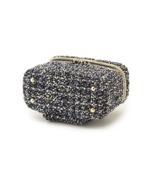 SNIDEL（スナイデル）の「バリエバニティーバッグ（ハンドバッグ・レディース・アイボリー/グレー/ネイビー・F）」の11枚目の写真