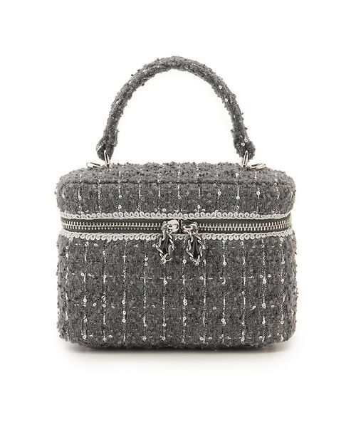 SNIDEL（スナイデル）の「バリエバニティーバッグ（ハンドバッグ・レディース・アイボリー/グレー/ネイビー・F）」の17枚目の写真